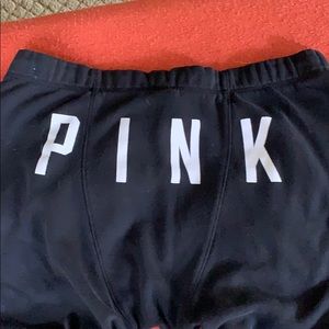 PINK bootcut drawstring sweatpants
